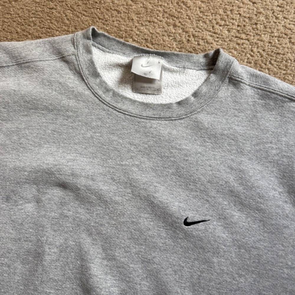 Vintage Y2K Nike Crewneck Sweatshirt XL Swoosh Pullover